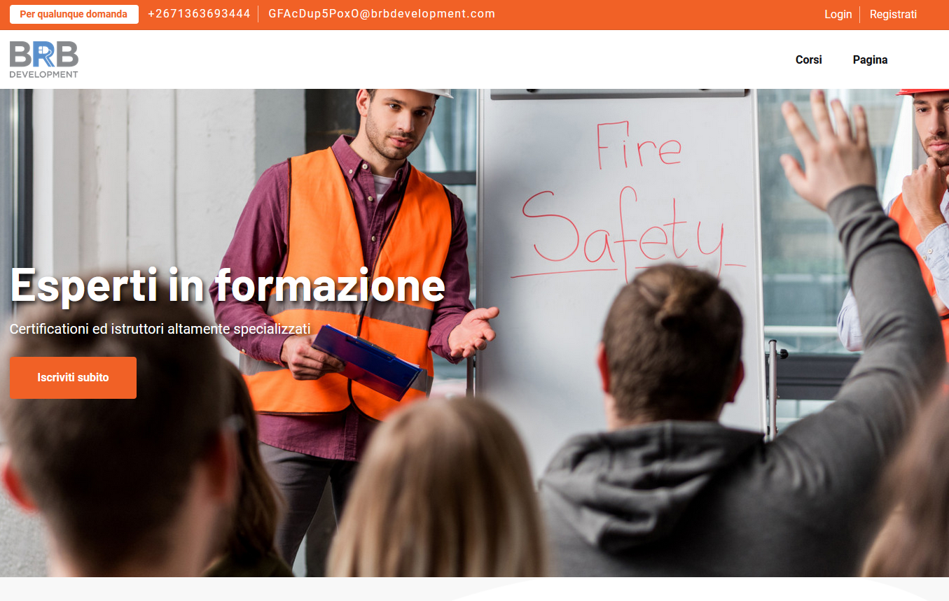 sito web corsi di formazione